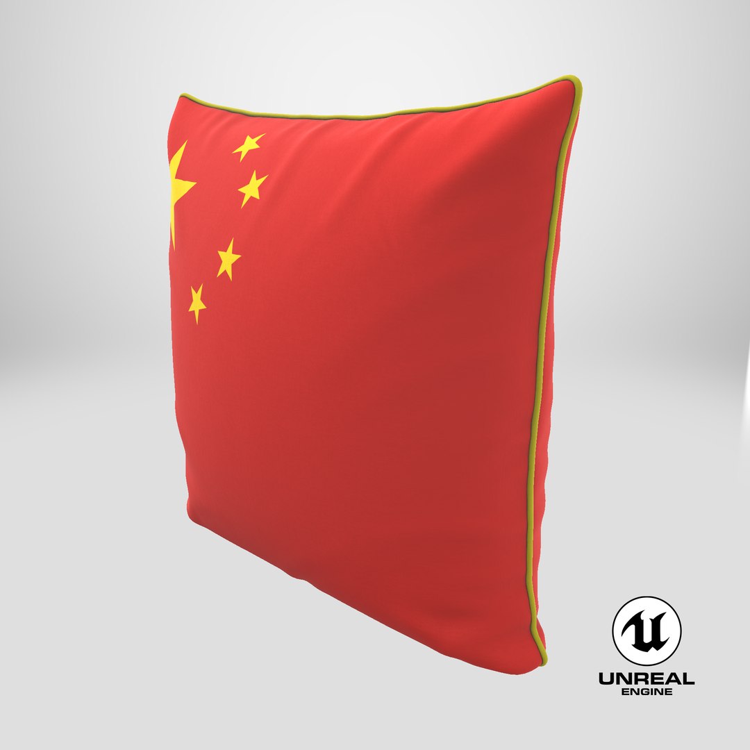 3D China Flag Pillow https://p.turbosquid.com/ts-thumb/0y/mF4aUh/v6/stemcell_unreal_render/png/1707223414/1920x1080/fit_q87/dbf98dc6552e098c80f38611bb128315b659e278/stemcell_unreal_render.jpg