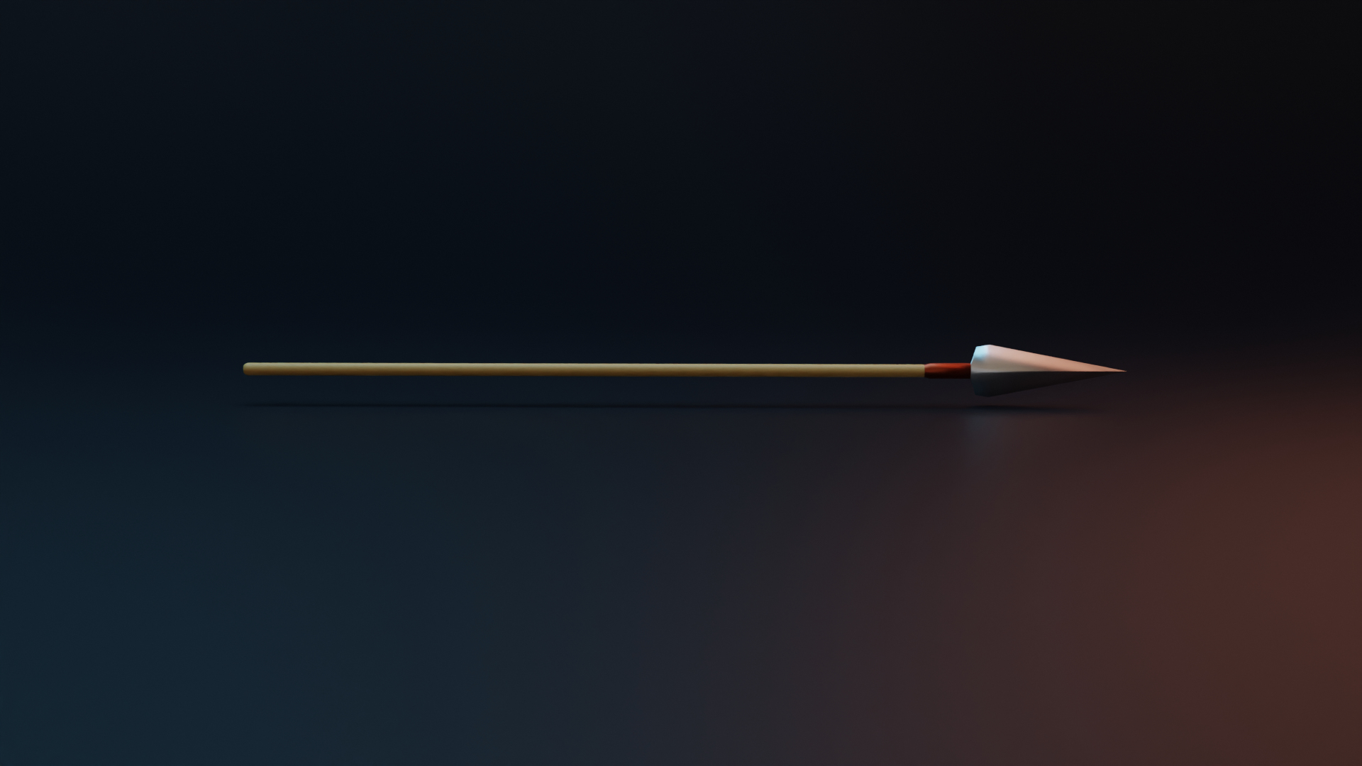 3D Spear Low Poly Model - TurboSquid 2142478