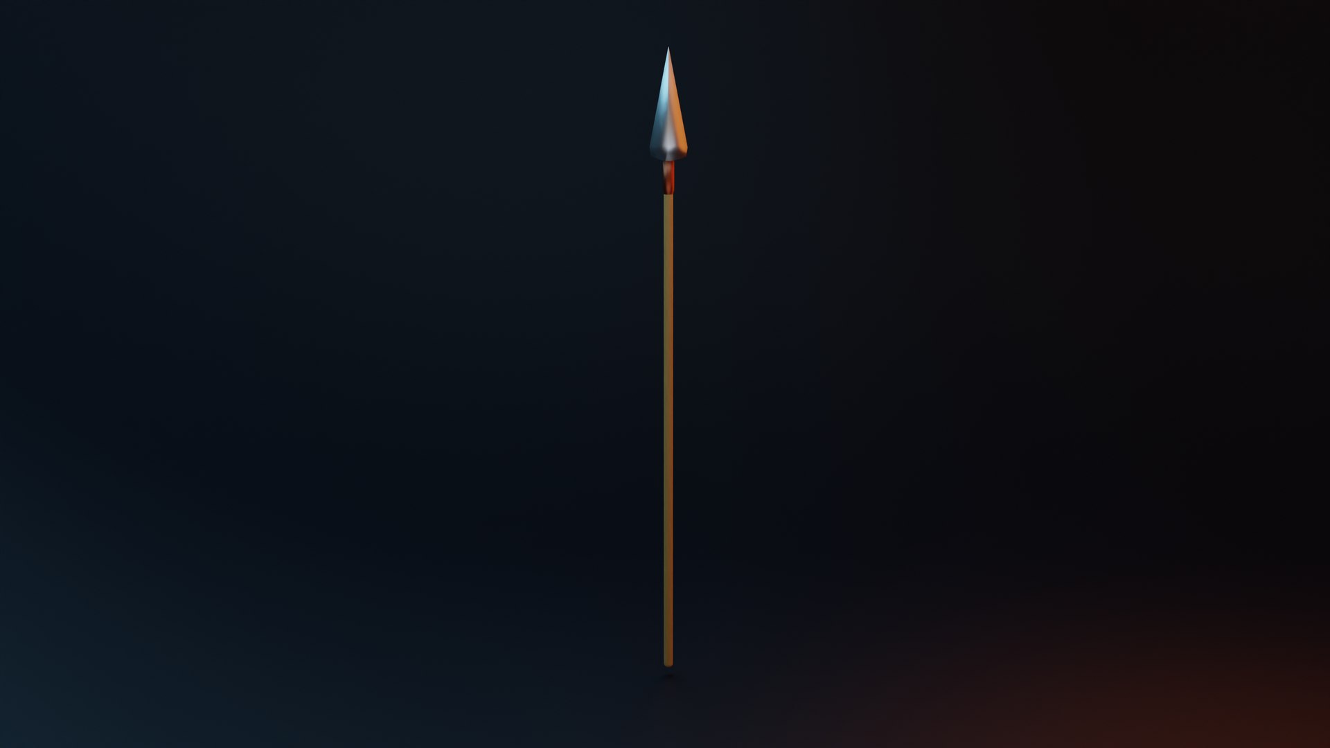 3D Spear Low Poly Model - TurboSquid 2142478
