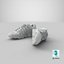 realistic sneakers 3D model