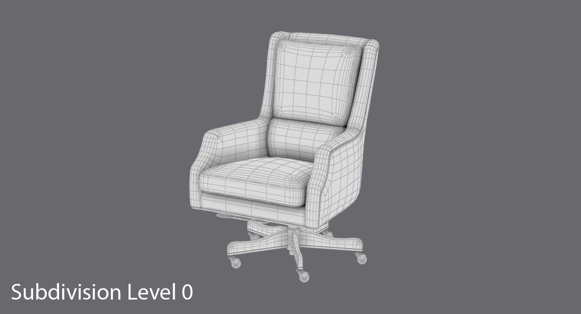 Transitional-office-chair 3D Model - TurboSquid 1270688
