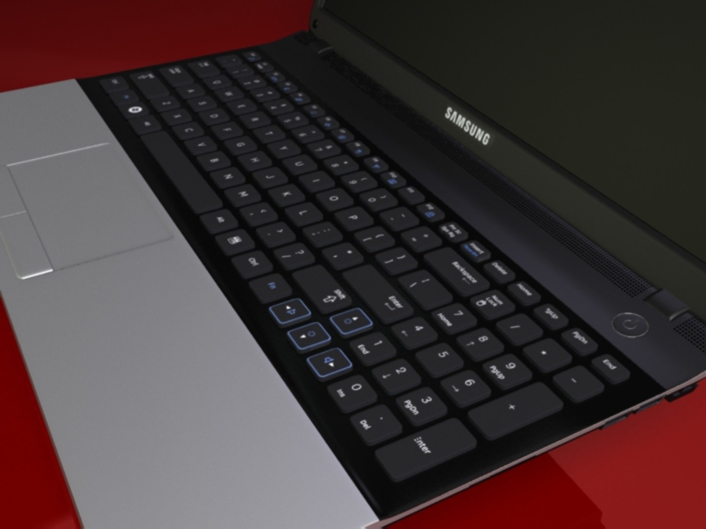 laptop screen flashing white light