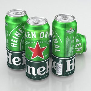 Beer Can Heineken 500ml 2019