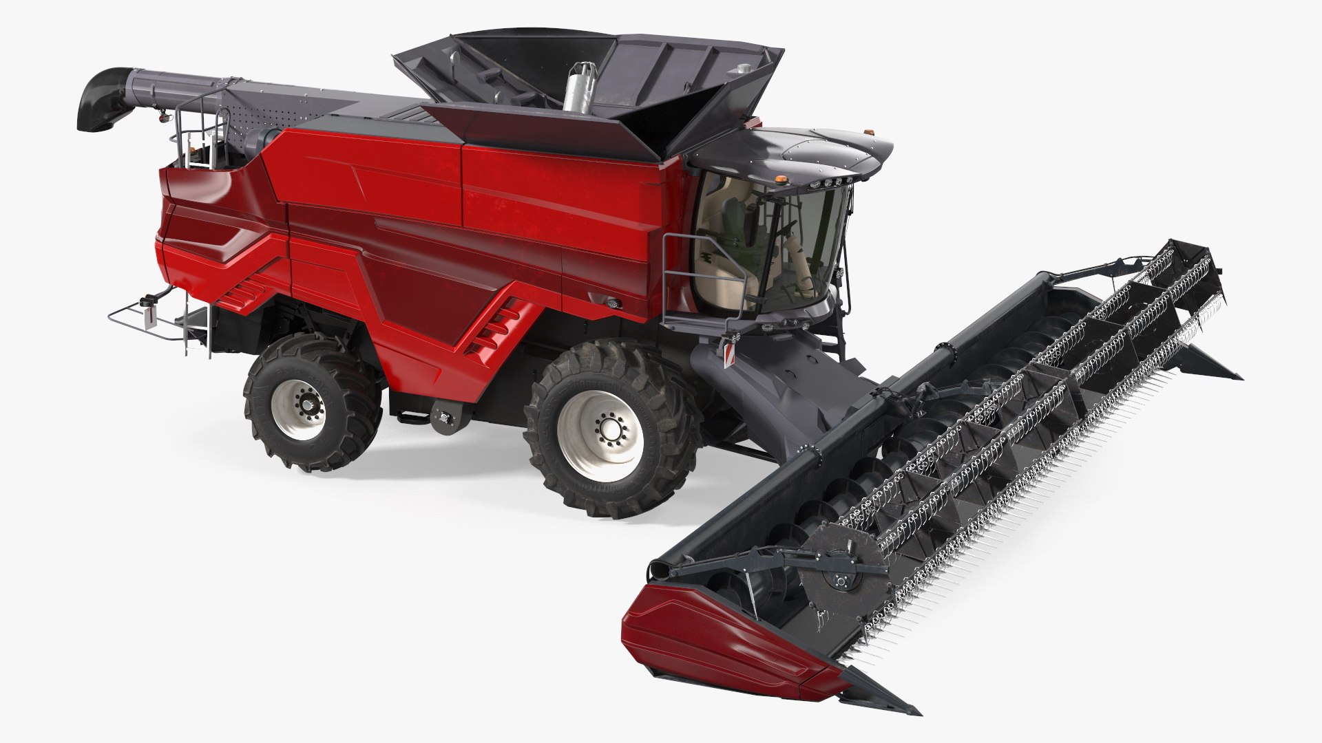Combine Harvester Generic 3D model preview