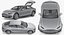 Tesla Cars 3D Models Collection 4
