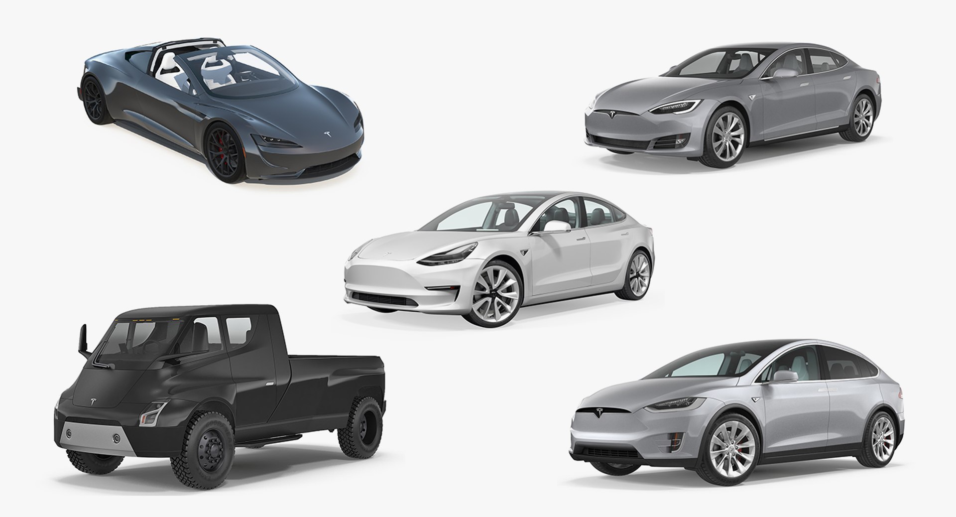 tesla cars 4 3D https://p.turbosquid.com/ts-thumb/0z/6i3bTx/TwTQmOHw/teslacarscollection43dmodel002/jpg/1550890447/1920x1080/fit_q87/aa07d2230df85027fd5db1c102901de5874d9392/teslacarscollection43dmodel002.jpg
