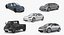 Tesla Cars 3D Models Collection 4