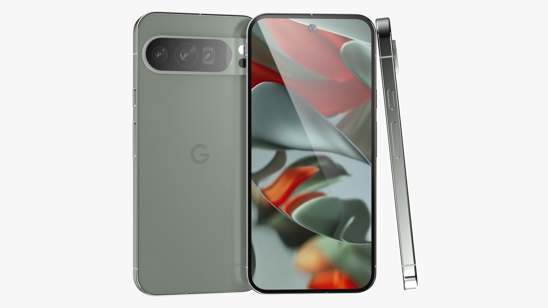 Google Pixel 9 Pro Hazel 3D Model - TurboSquid 2259655