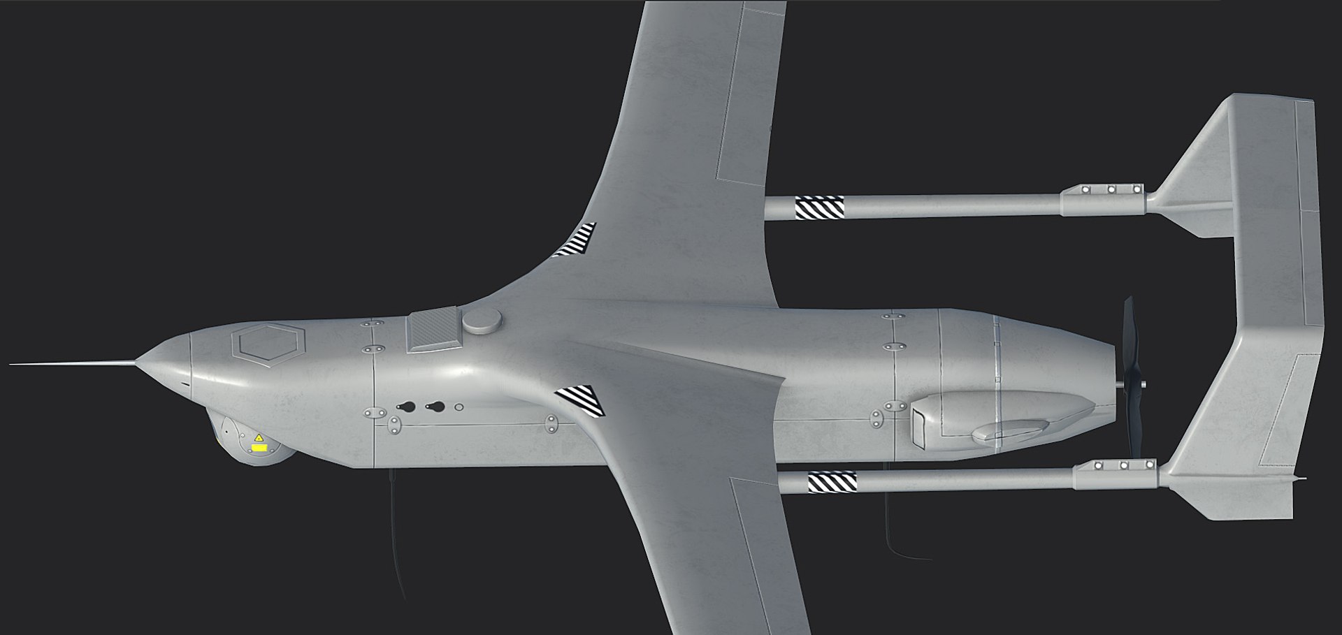 Drone aircraft uav 3D - TurboSquid 1531520