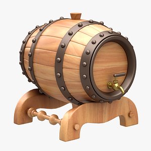 beer barrel bar 3d max