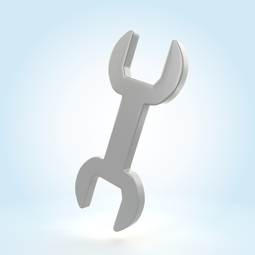 Spanner 3D Model - TurboSquid 1883868