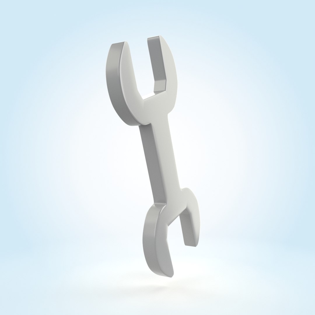 Spanner 3D Model - TurboSquid 1883868