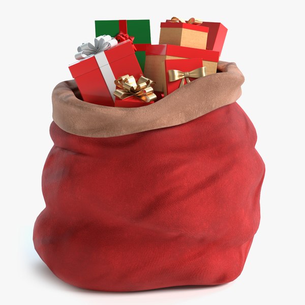 santa s bag 3D