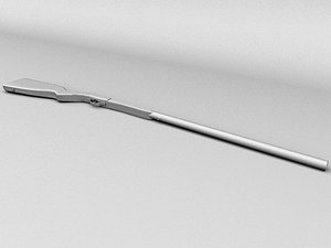 single barrel rifle 3d model