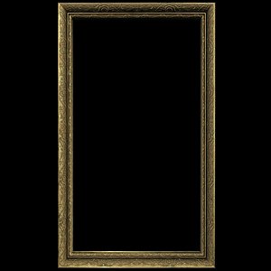 3D frame picture model