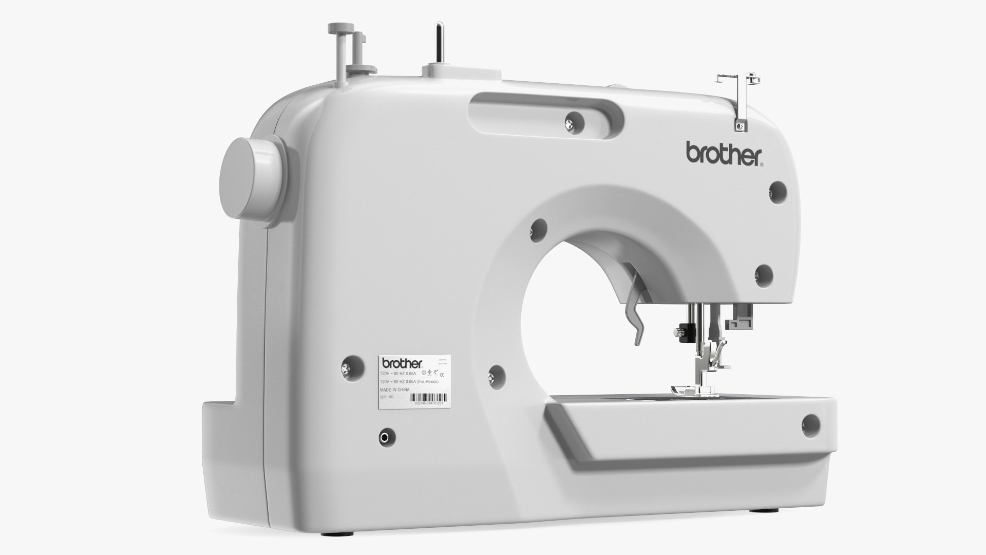 3D Brother CS6000i Sewing Machine Model TurboSquid 2191781