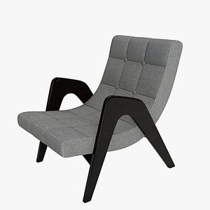edie lounge chair 3D model