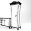 Showcase and cupboard "Gotha"