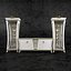Showcase and cupboard "Gotha"