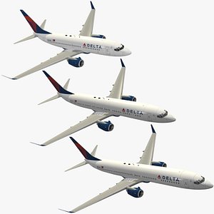 Boeing 737-700 / 800 / 900ER Delta Air Lines Pack model