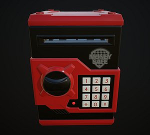 box toy coin 3D model