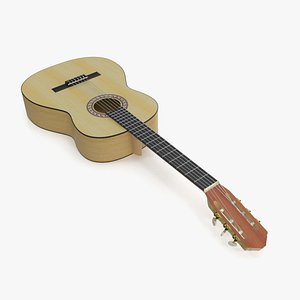 3D guitar 6 model