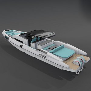 Tecnorib Pirelli - P50 MansorY 3D Model PBR 3D