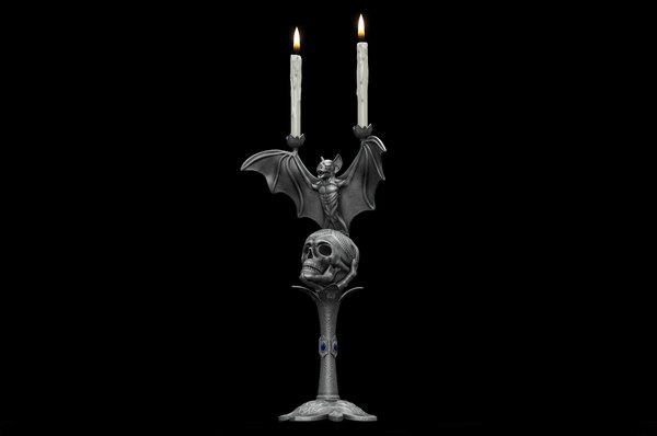 3D gothic candlestick - TurboSquid 1479671