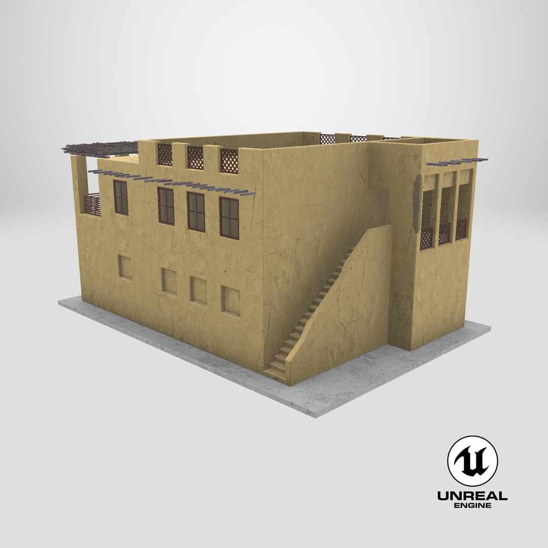 Large Arab House with Terrace 3D model https://p.turbosquid.com/ts-thumb/0z/rkYDmZ/rV/stemcell_unreal_render/png/1731672923/1920x1080/fit_q87/b40c29f7f438227004686dd73791e6553511af67/stemcell_unreal_render.jpg