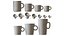 Cups with Nespresso Coffee