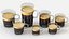 Cups with Nespresso Coffee