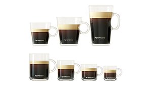 3D Cups with Nespresso Coffee model