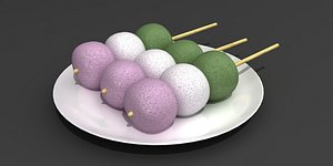 dango sweet 3D model
