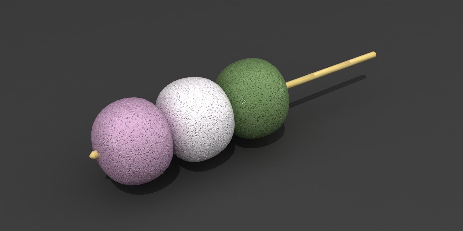 Dango Sweet 3D Model - TurboSquid 1552064