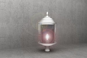 3d antique luminaire fp40