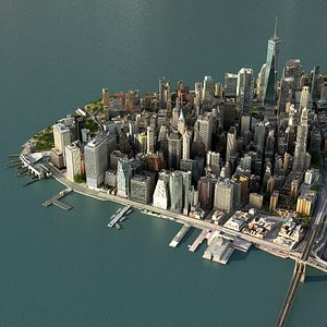 Manhattan Lower Low Poly