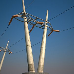 Power Line Tower