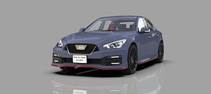 3D Nissan Skyline Nismo RV37 2023 HQ interior