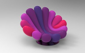 3D Malone Armchair model