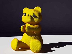 3D model teddy bears