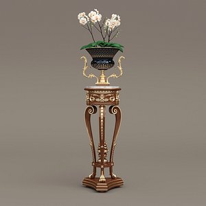 modenese gastone vase tripod 3d model