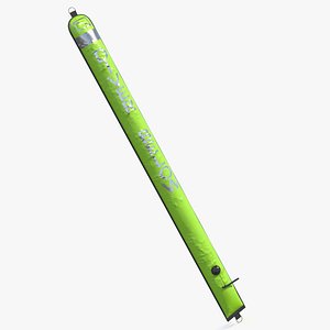 High-Visibility SMB Scuba Tube Green model