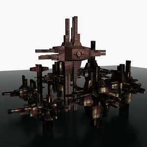 futuristic seafort