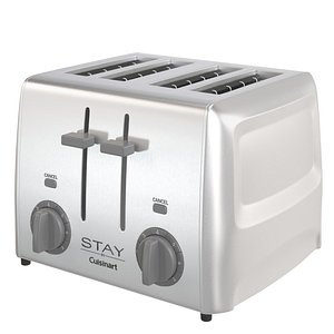 Cuisinart WST480 4 Slice Stainless Steel Toaster PBR 3D model