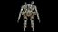 3D Rigged Sci-Fi Combat Mech Exoskeleton Suit - Woodland Skin PBR model