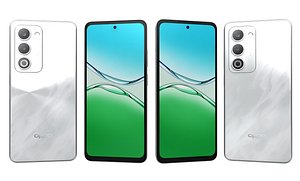 3D OPPO A5 5G Mist White 2025 model