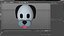 Emoji faccia di cane