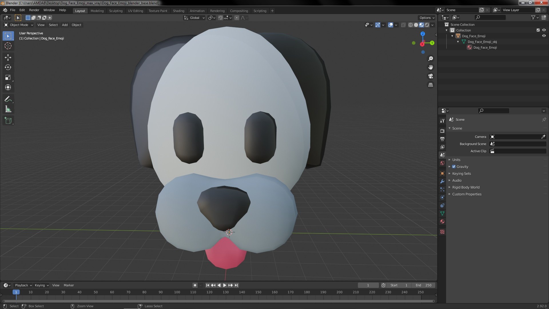 Dog Face Emoji 3D https://p.turbosquid.com/ts-thumb/10/mAY3vU/jG/dogfaceemoji3dsmodel018/jpg/1647633882/1920x1080/fit_q87/cb22065128e099c933fa985dfecbc779c383b7f2/dogfaceemoji3dsmodel018.jpg