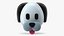 Emoji faccia di cane