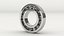 A set of six bearings